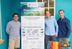 Elemental Water Makers is helping those who are threatened of running out of water and students from TU Delft are helping on this