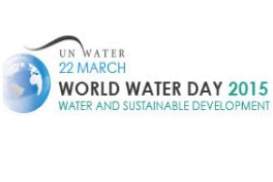UN World Water Day 2015 logo which took place on March 22nd 2020 and dealt with the most pressing issues of water scarcity and climate change