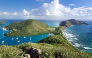 Beautiful nature on the British Virgin Islands