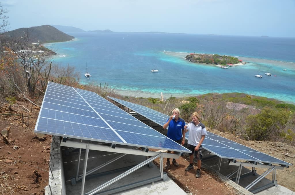 Our project on the British Virgin Islands is successfully finished