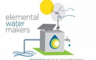 elemental water makers, desalination driven by renewable energy