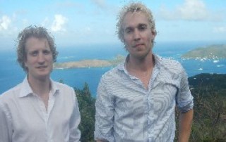 Sid and Reinoud on the British Virgin Islands to tackle local high water costs