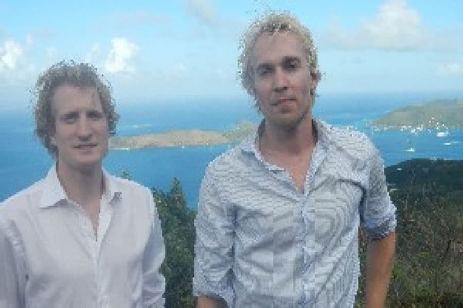 Sid and Reinoud on the British Virgin Islands to tackle local high water costs