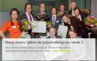 Winner of new venture feasibility study