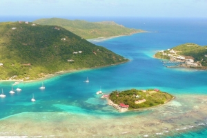 Srub island from above