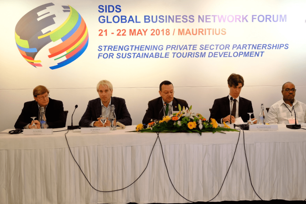 SIDS Global Business Network Forum in Mauritius (strenghtening private sector partnerships for sustainable tourism development)