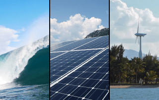 Solar desalination from unlimited resources: sea, sun and wind